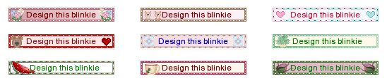select a blinkie template