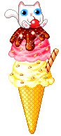 Ice Cream Cat Picture