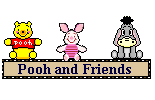 pre-made-blinkies pooh and friends image